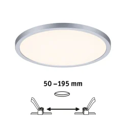 Paulmann panel Areo 830 rund krom 3stepdim 23cm