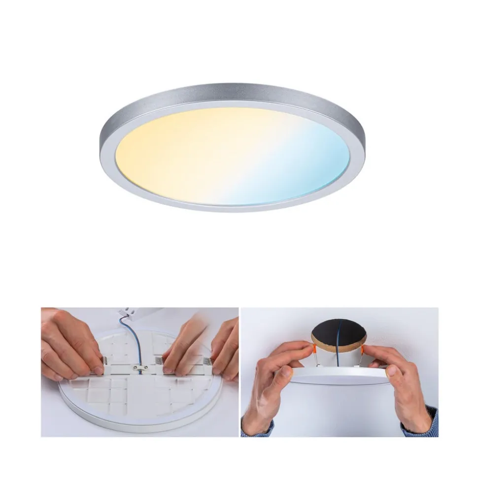 Paulmann panel Areo ZigBee CCT rund krom 17,5 cm