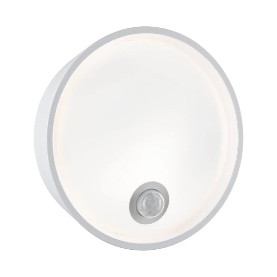 Paulmann Platomo udendørs LED-væglampe sensor hvid