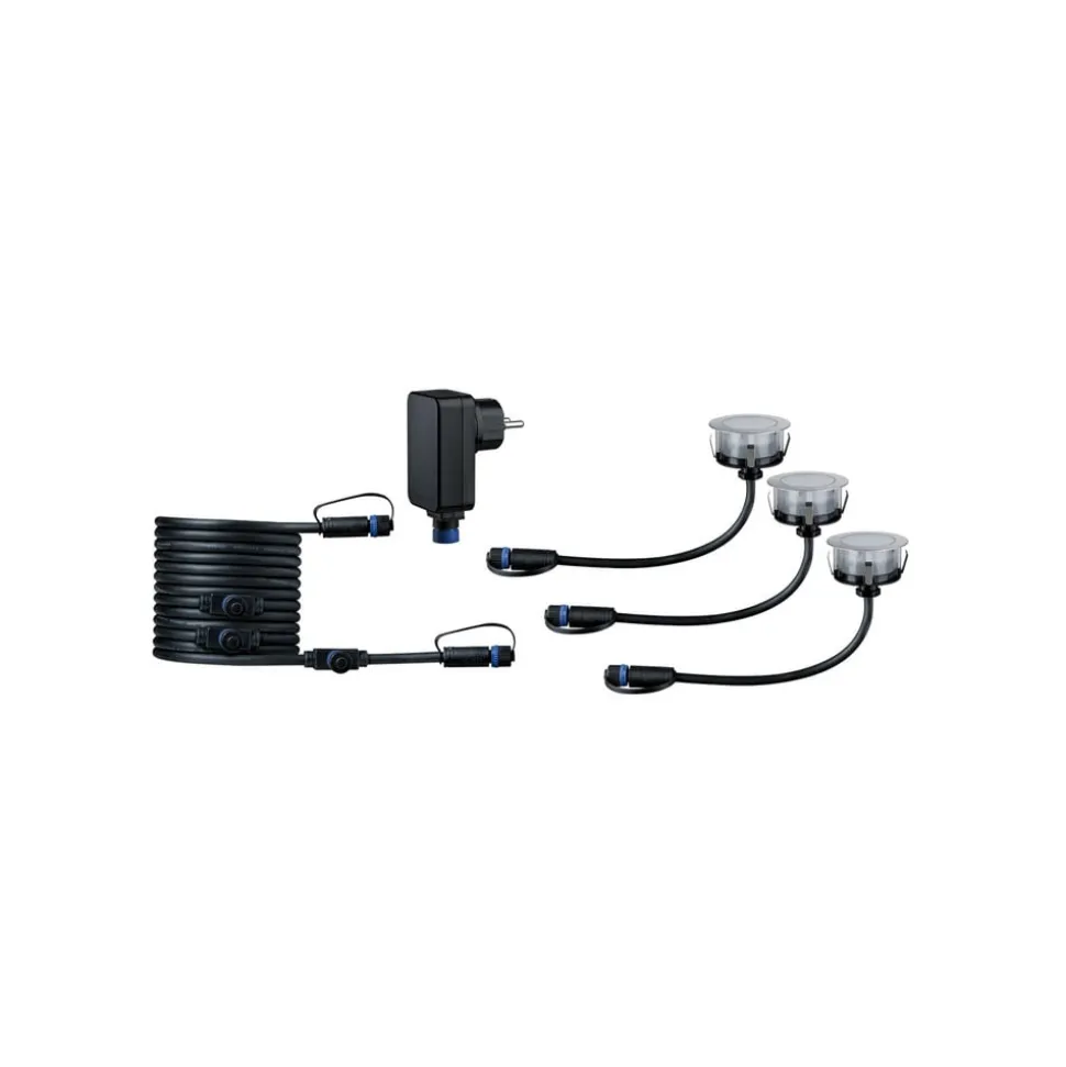 Paulmann Plug & Shine Indbygningsspot Gulv 3 RGBW ZigBee