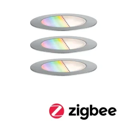 Paulmann Plug & Shine Indbygningsspot Gulv 3 RGBW ZigBee