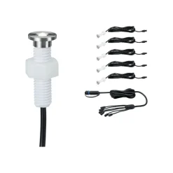 Paulmann Plug & Shine indbygningslampe 93694 5-dels tilbehør