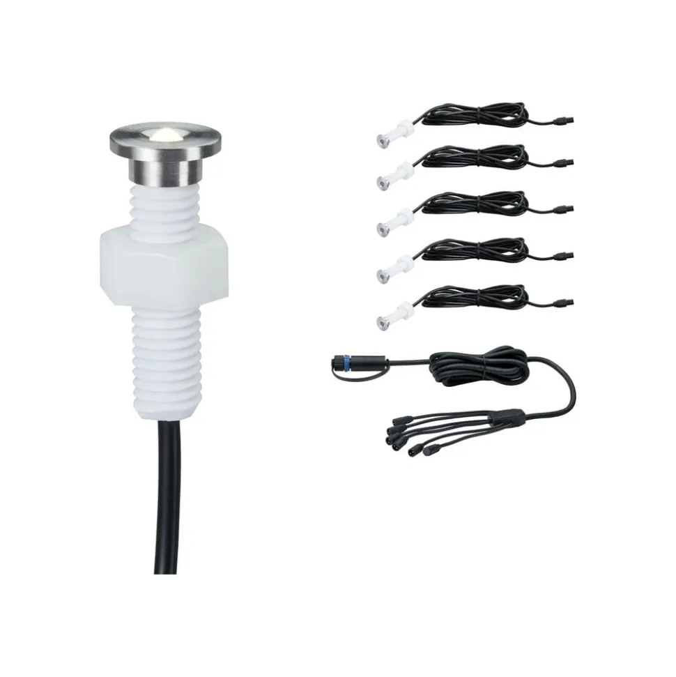 Paulmann Plug & Shine indbygningslampe 93694 5-dels tilbehør