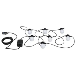 Paulmann Plug & Shine LED lyskæde Globe 7x0,2W