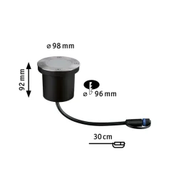Paulmann Plug & Shine LED indbygningslampe 4,5W 1 enhed