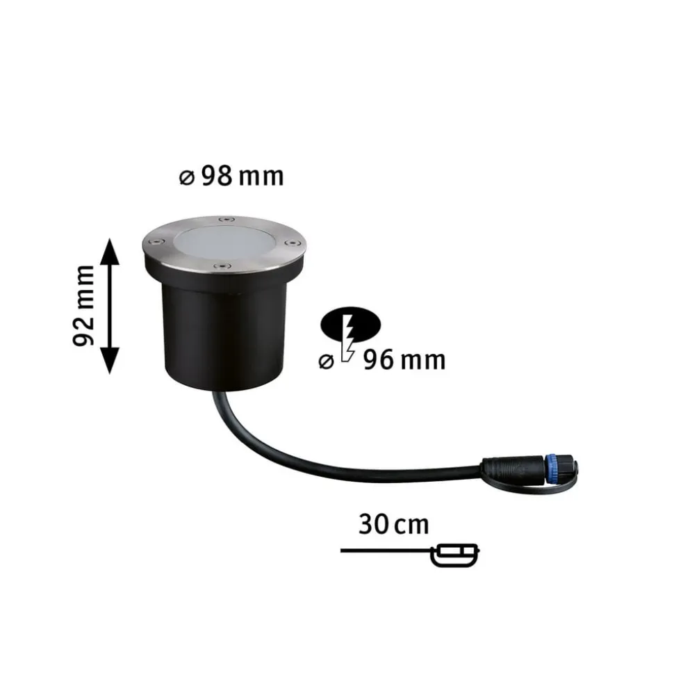 Paulmann Plug & Shine LED indbygningslampe 4,5W 1 enhed