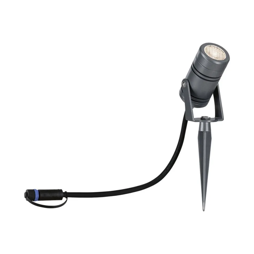 Paulmann Plug & Shine LED spot med jordspyd Radon