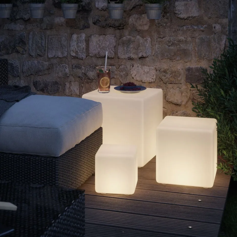 Paulmann Plug & Shine LED dekorationslampe Cube 30 cm
