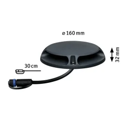 Paulmann Plug & Shine LED-gulvlampe 93920 2x3W