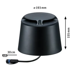 Paulmann Plug & Shine LED-gulvlampe 93917 2x3W