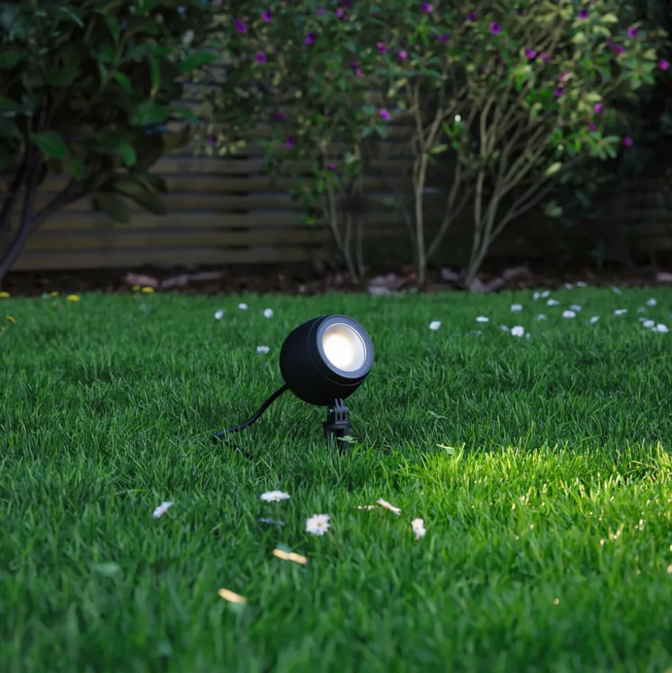 Paulmann Plug & Shine LED-spot Kikolo, 3.000 K, 20°, aluminium