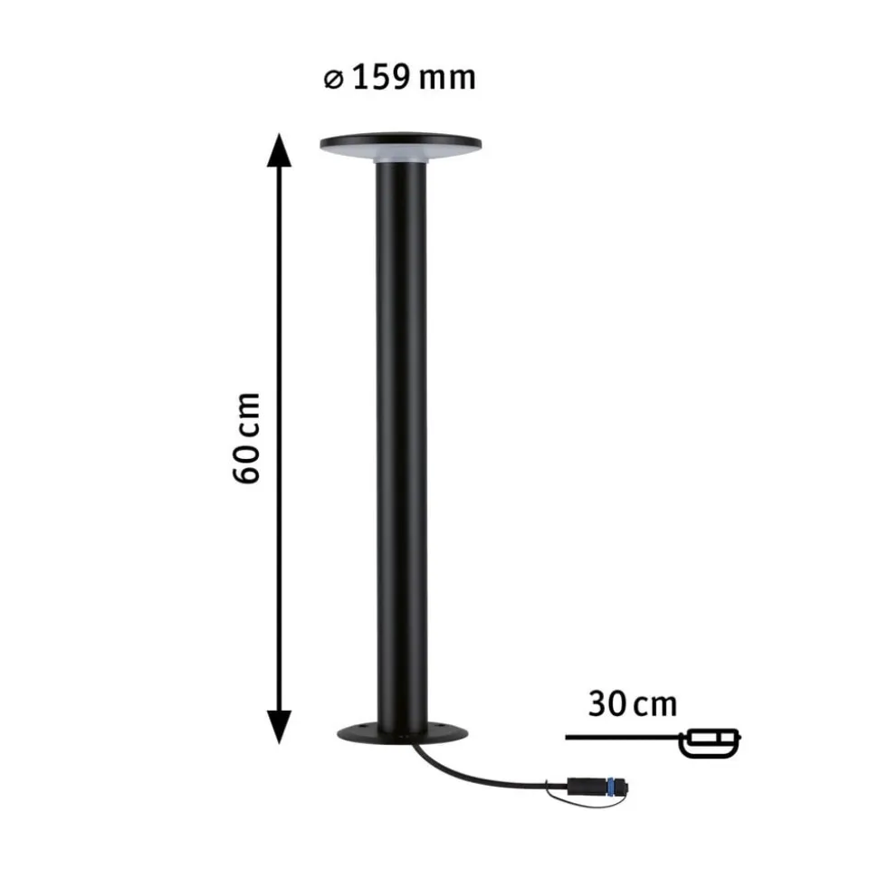 Paulmann Plug & Shine Plate LED-gadelampe 2.200K