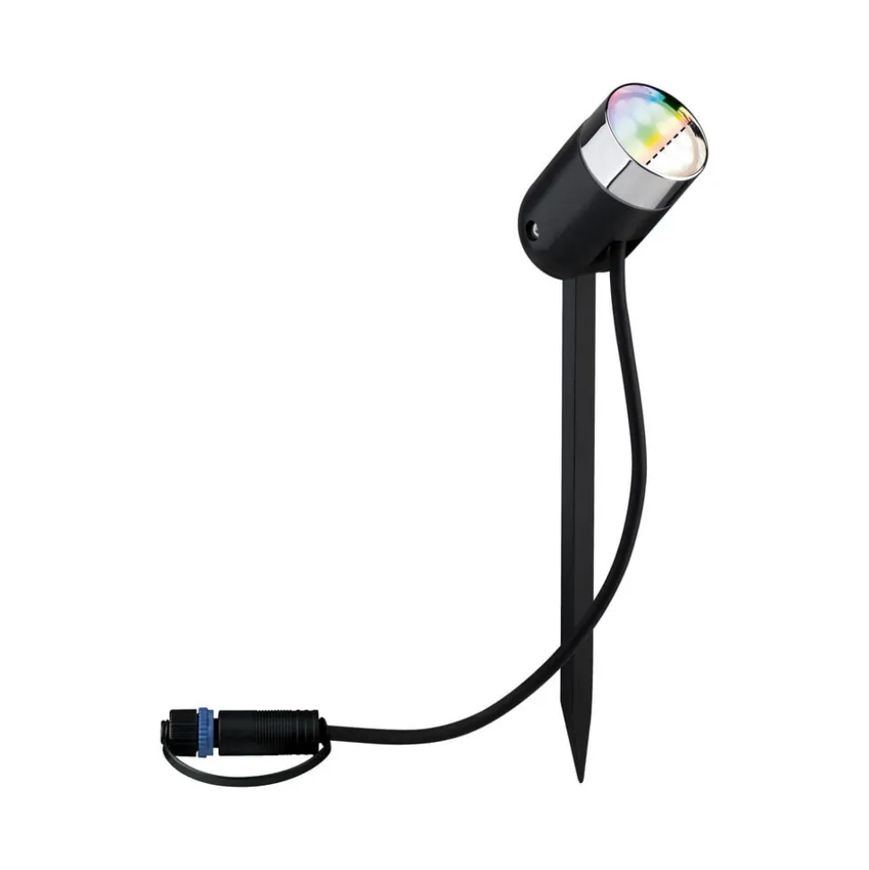 Paulmann Plug & Shine spotlight Pike, ZigBee, RGBW