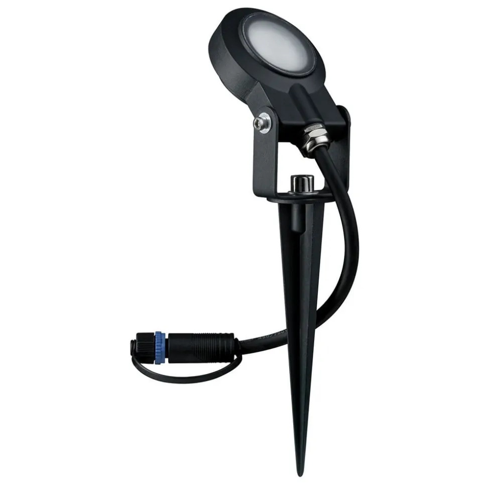 Paulmann Plug & Shine spot med jordspyd Sting 3000K