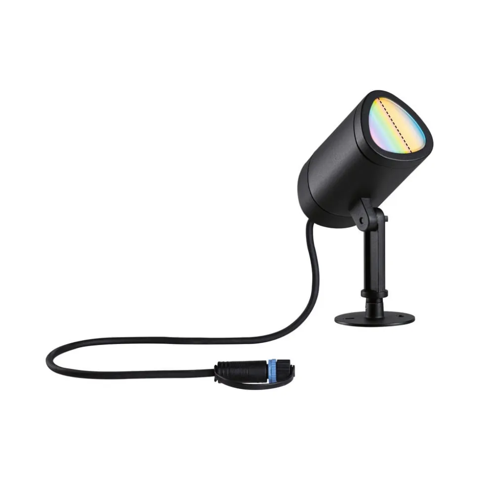 Paulmann Plug&Shine Shira jordspyd spotlight ZigBee RGBW