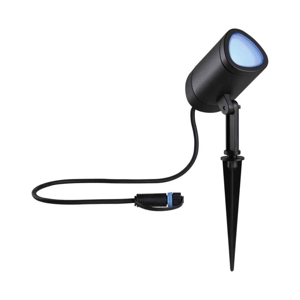 Paulmann Plug&Shine Shira jordspyd spotlight ZigBee RGBW