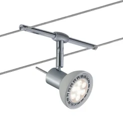 Paulmann Sheela wiresystem, 5 lyskilder, mat krom