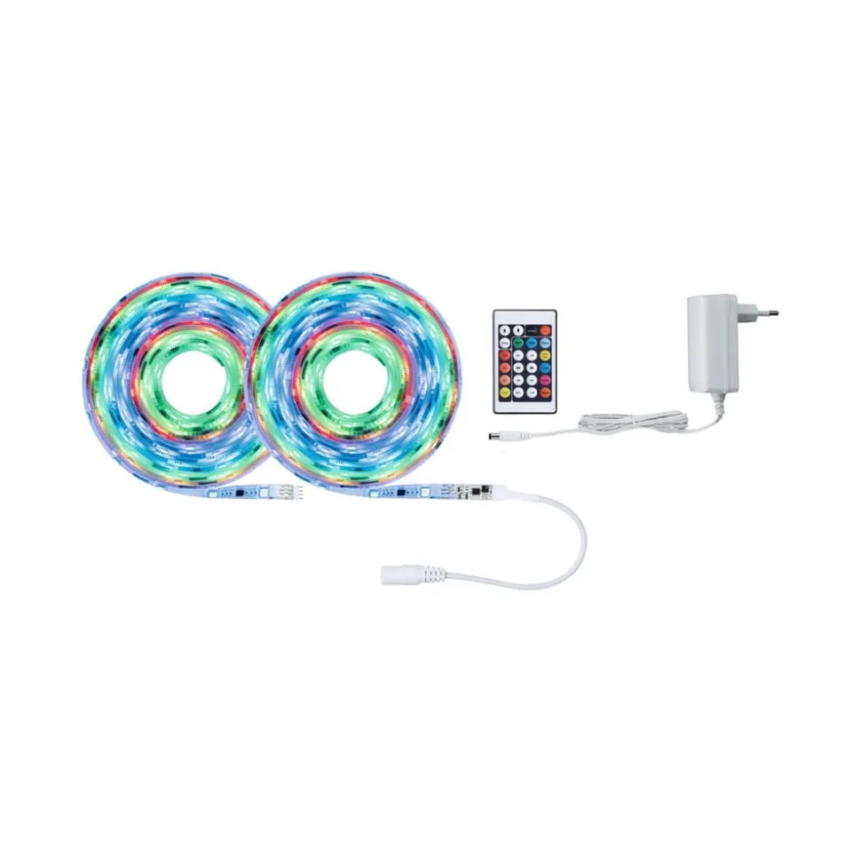 Paulmann SimpLED stripe-sæt, 17 W, RGB, 10 m