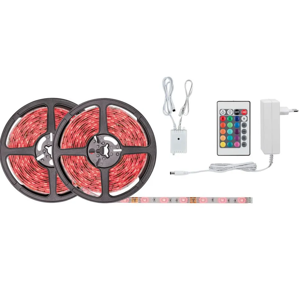 Paulmann SimpLED stripe-sæt, 28 W, RGB, 10 m