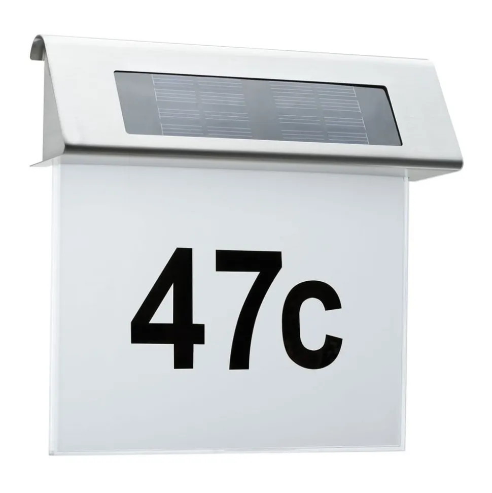 Paulmann Solar husnummerlampe med LED, IP44