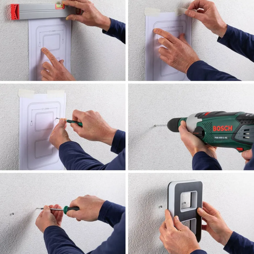 Paulmann solcelledrevet LED-husnummer 8