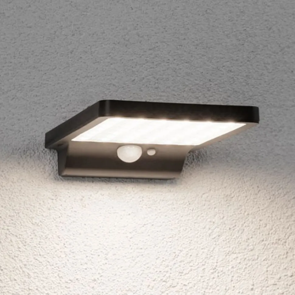Paulmann Solveig LED-solcellevæglampe med sensor