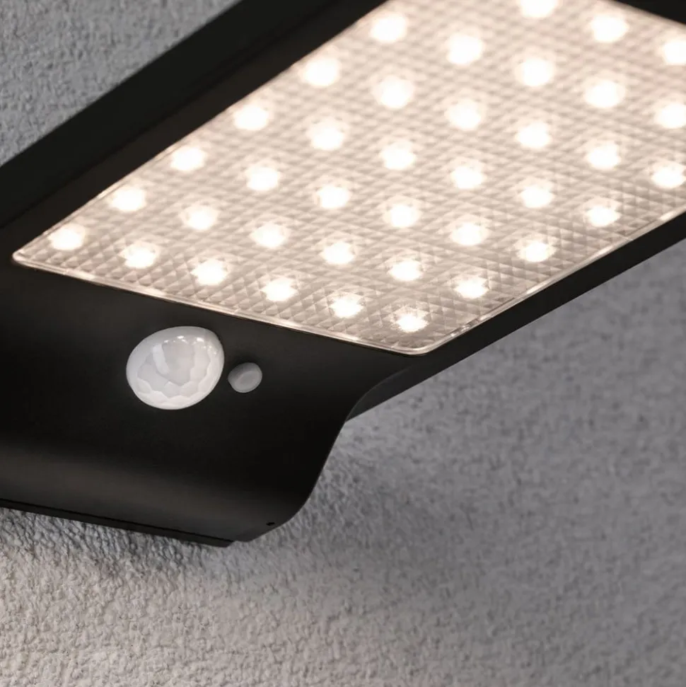 Paulmann Solveig LED-solcellevæglampe med sensor