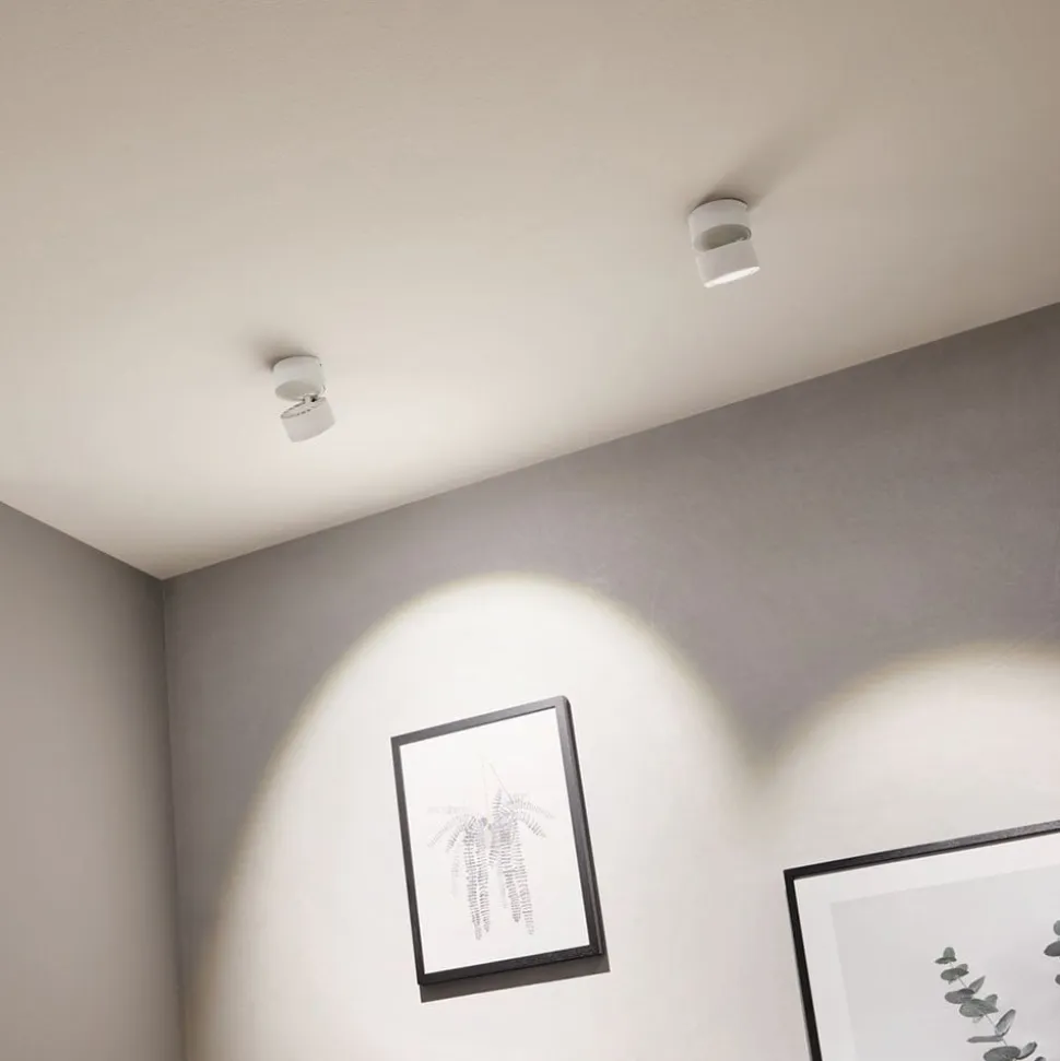 Paulmann Spircle LED-downlight, mat hvidt