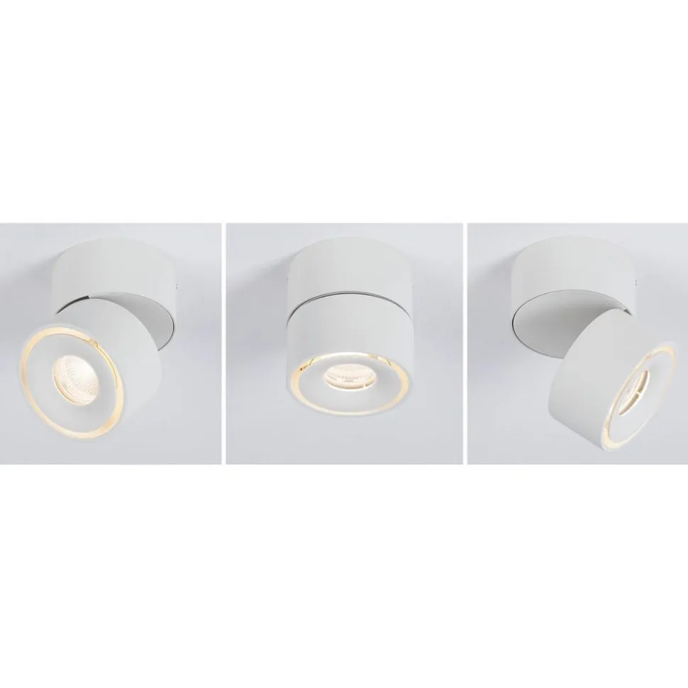 Paulmann Spircle LED-downlight, mat hvidt