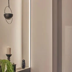 Paulmann Square Profil, sort, hvid diffusor, 2 m