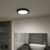 Paulmann Tega LED-loftlampe IP44 CCT sort