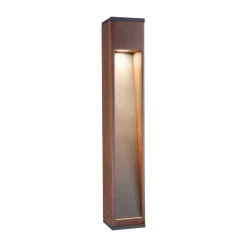 Paulmann Trabia LED-sokkelampe i træ, højde 60 cm