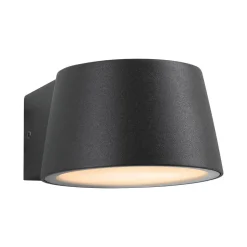 Paulmann udendørs LED-væglampe Capea, antracit, aluminium, IP44