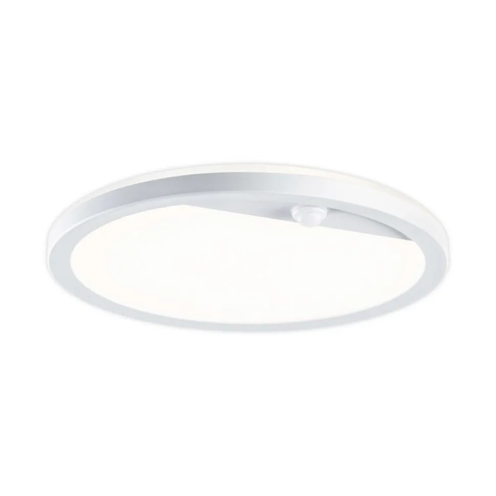 Paulmann udendørs LED-væglampe Lamina, hvid, sensor, IP44
