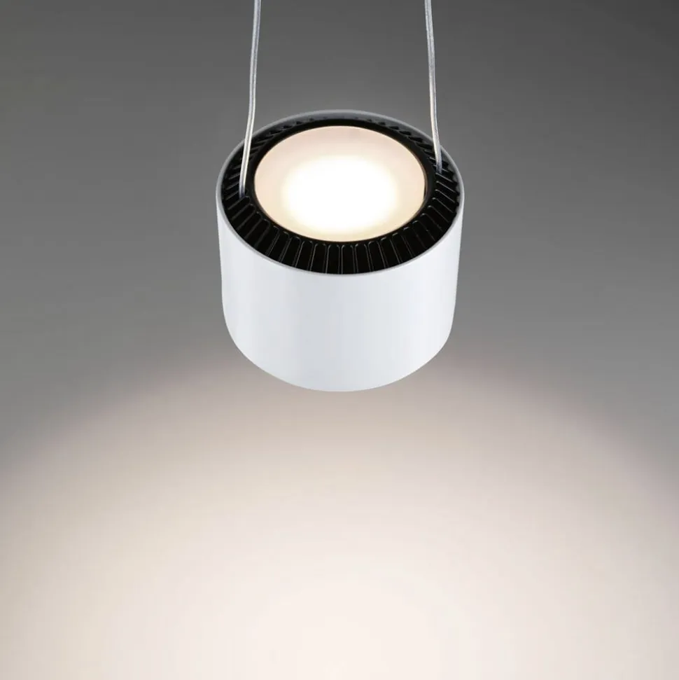 Paulmann URail Aldan LED-pendellampe, hvid