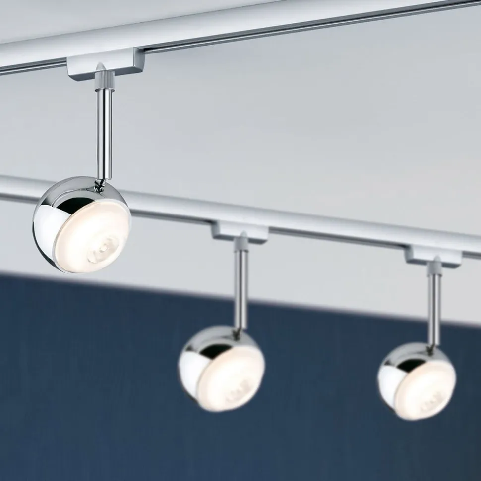 Paulmann URail Capsule II LED-spot, mat krom