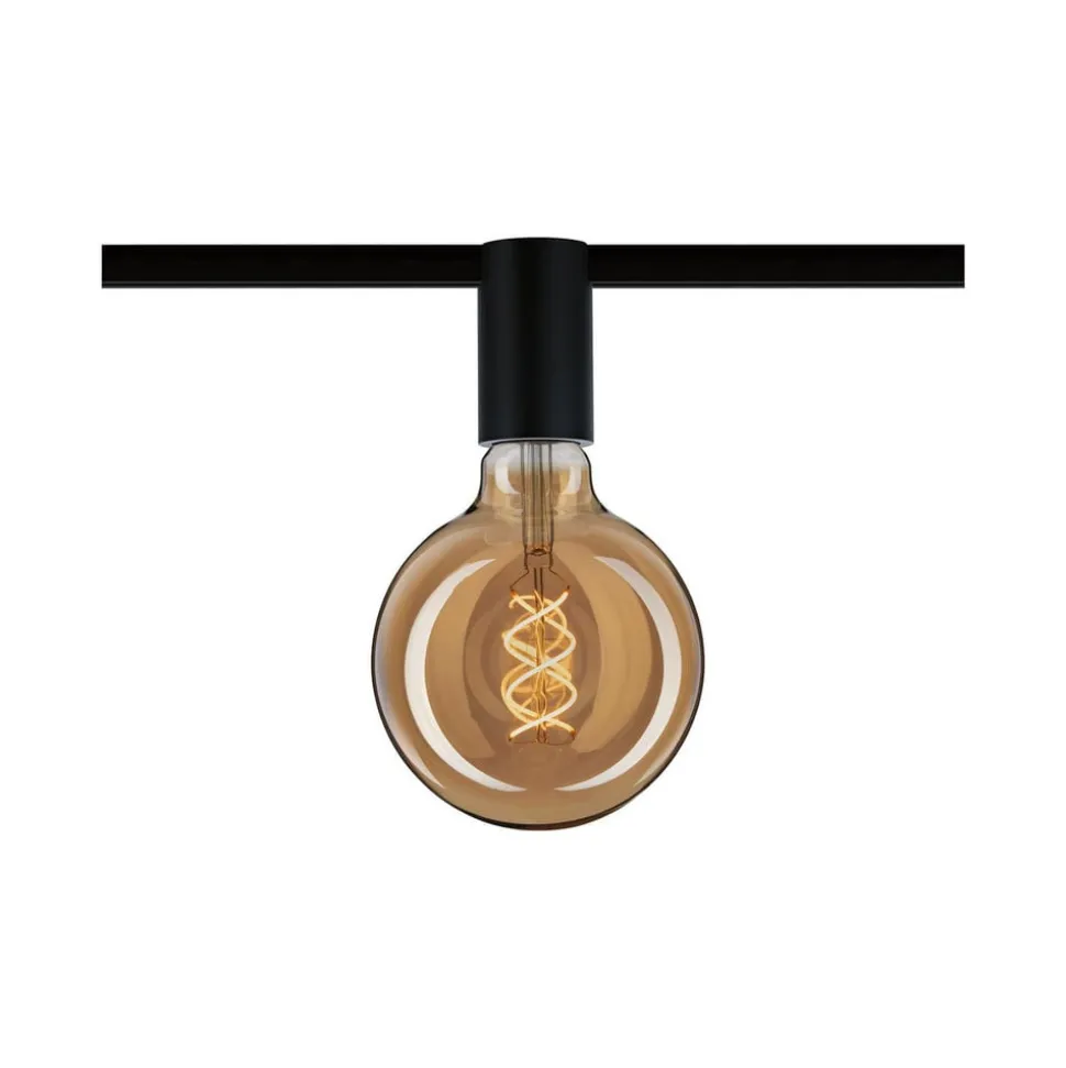 Paulmann URail Ceiling Socket E27, sort