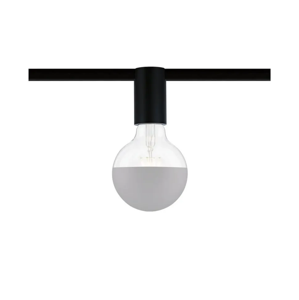 Paulmann URail Ceiling Socket E27, sort