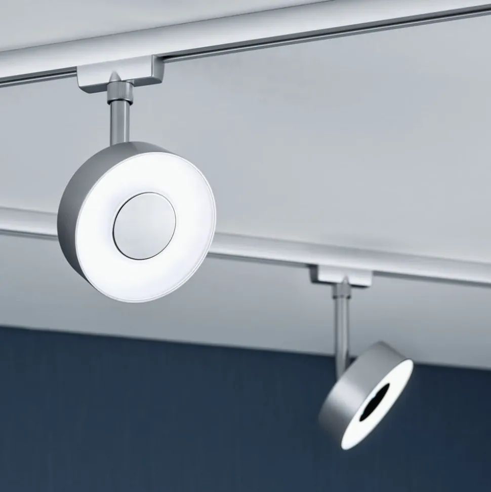Paulmann URail Circle LED-spot rund 4.000 K krom