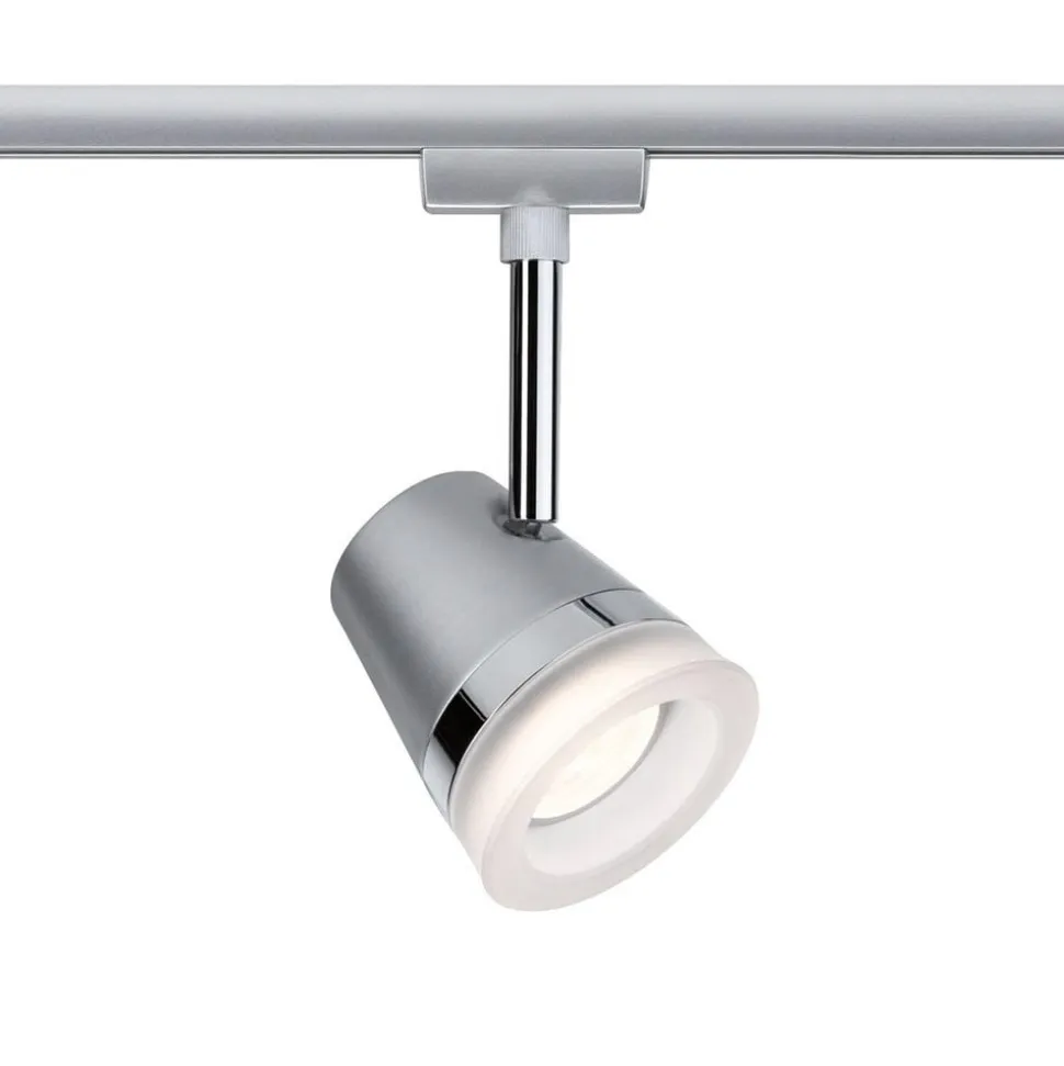 Paulmann URail Cone spot RGBW, mat krom, ZigBee