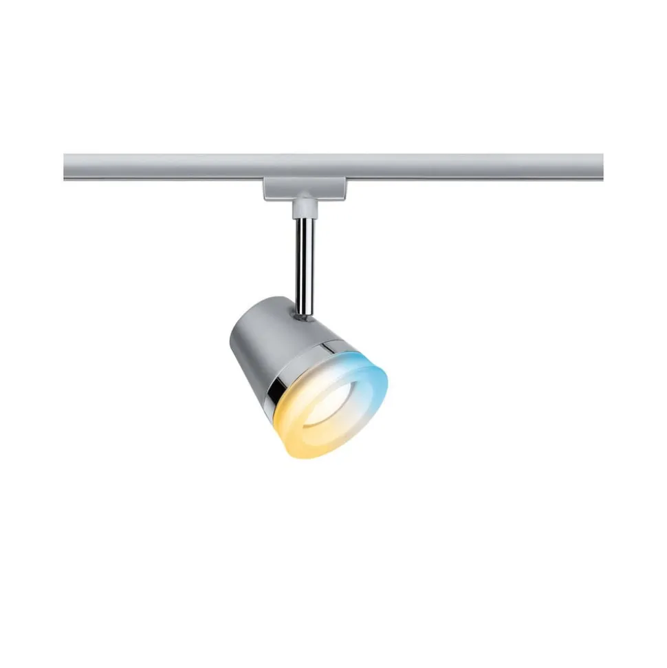 Paulmann URail Cone, ZigBee, CCT, mat krom