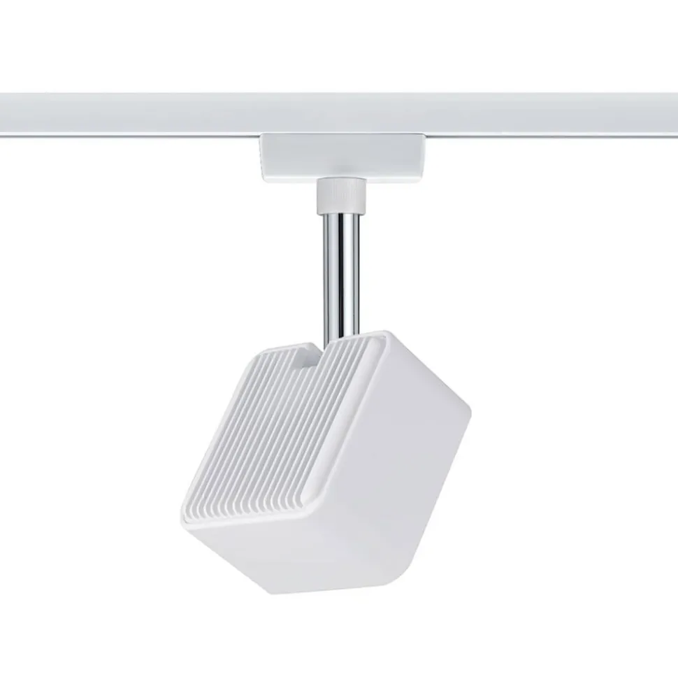Paulmann URail Cube LED-spot, dæmpes 2.700 K hvidt