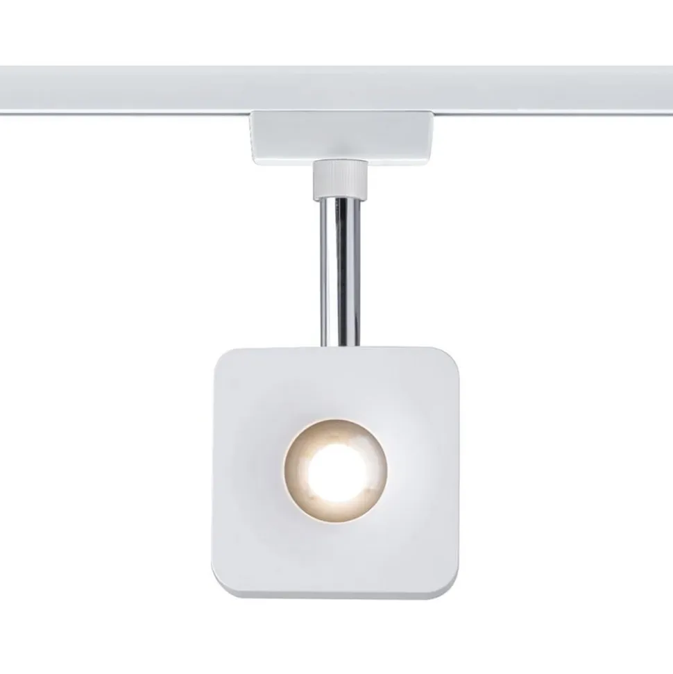 Paulmann URail Cube LED-spot, dæmpes 2.700 K hvidt