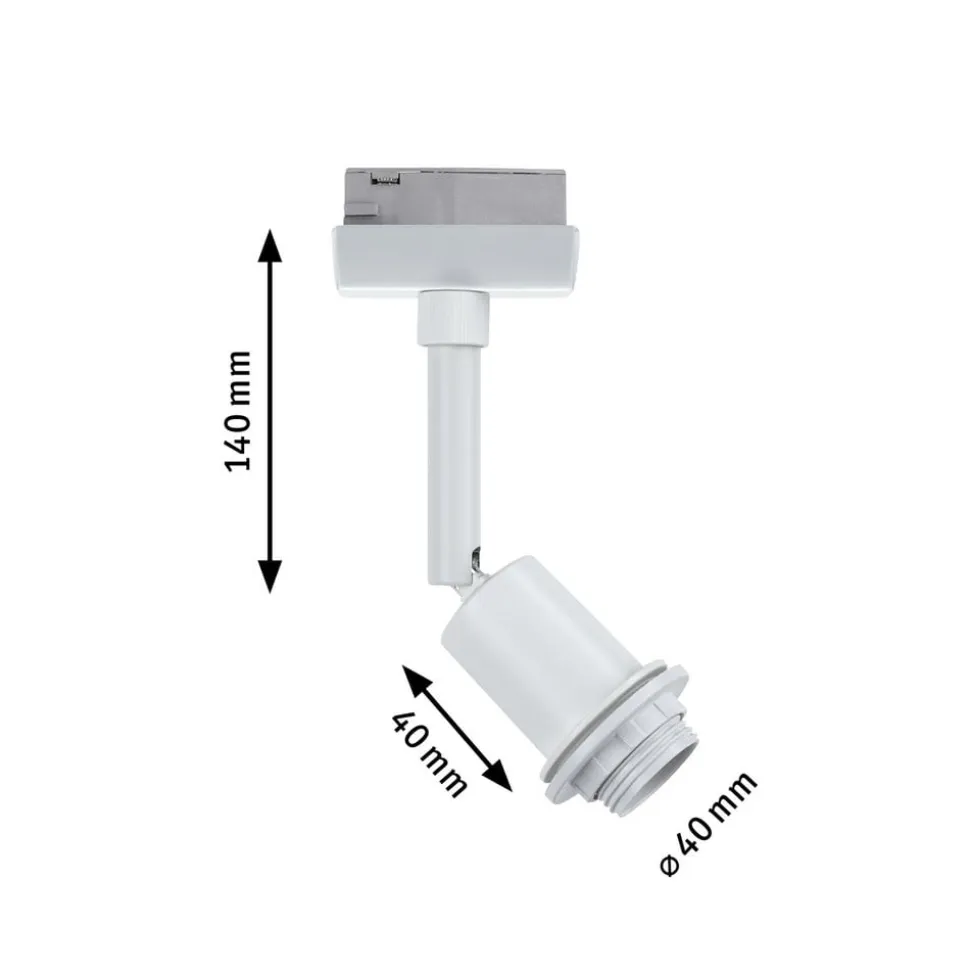 Paulmann URail DecoSystems spotlight E14, hvid