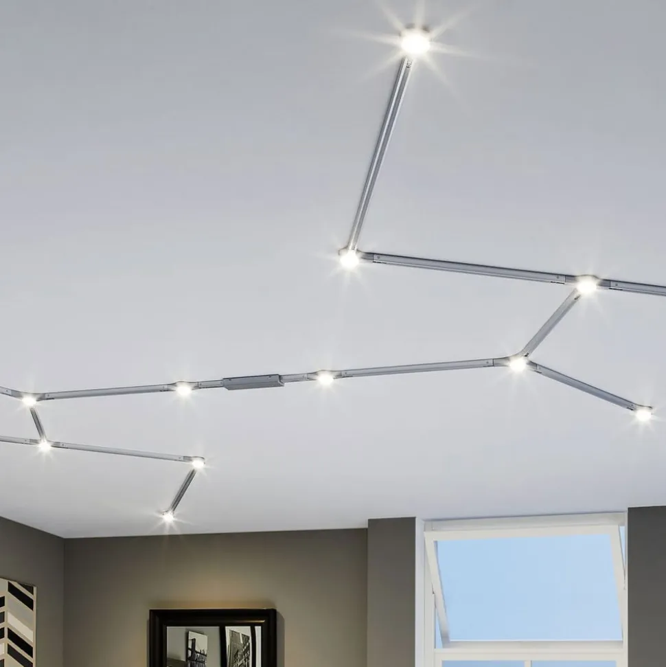 Paulmann URail End Cap LED-slutstykke, mat krom