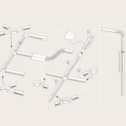 Paulmann URail End Cap LED-slutstykke, mat krom