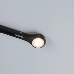 Paulmann URail endekappe LED-pære 2.700 K, sort