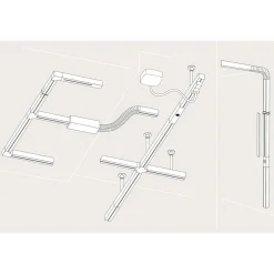 Paulmann URail endetilkobling, sort