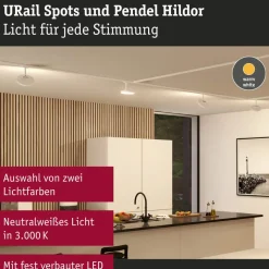 Paulmann URail Hildor LED-spot hvid 3.000K