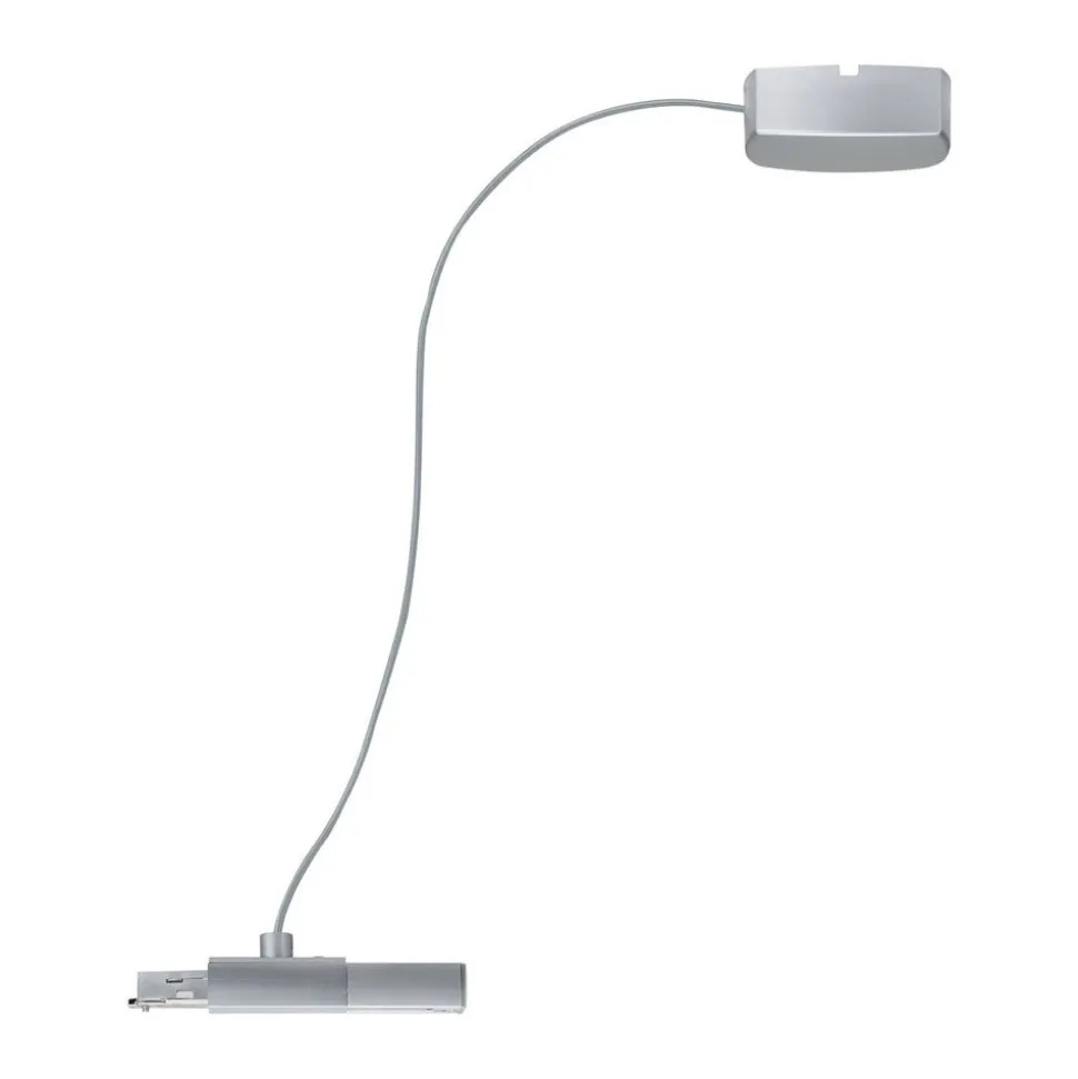 Paulmann URail kabelindføring, krom mat, 2 m